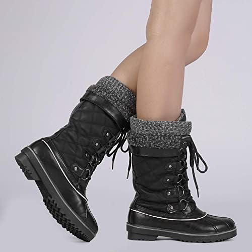 DREAM PAIRS Women's Waterproof Winter Snow Boots
