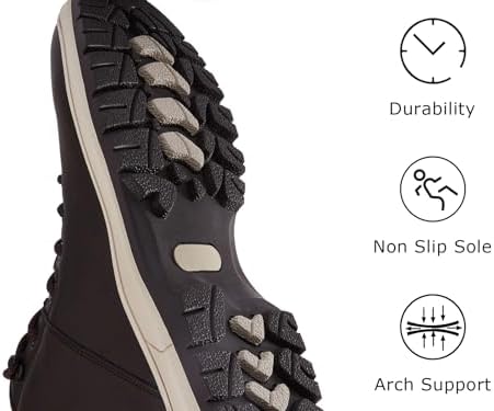 CARENURSE Mens Lightweight Hiking Boots Waterproof Mid Ankle Work Casual Hiker Trekking Outdoor Boots Anti Slip Hiking Shoes