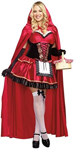 Dreamgirl Women's Plus-Size Little Red Riding Hood
