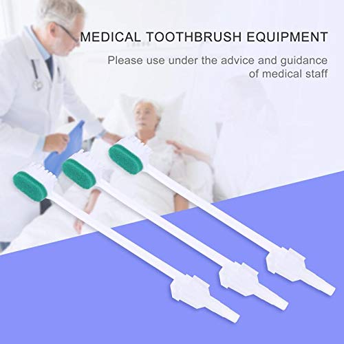 Disposable ICU Suction Toothbrush Sputum Suction Sponge Swab Sponge Toothbrush - 50 pcs