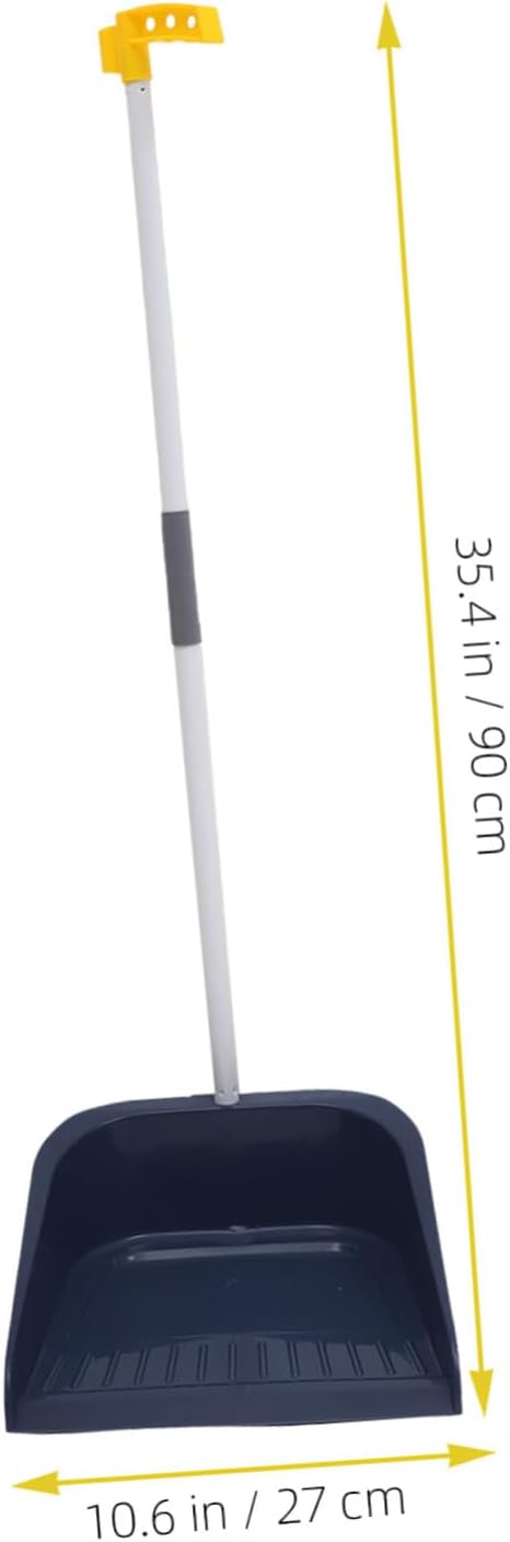 Healifty 1set Soft Bristle Broom and Dustpan Kit for Home Cleaning Ergonomic Handle for Tile and Floors Convenient Dustpan Broom Set