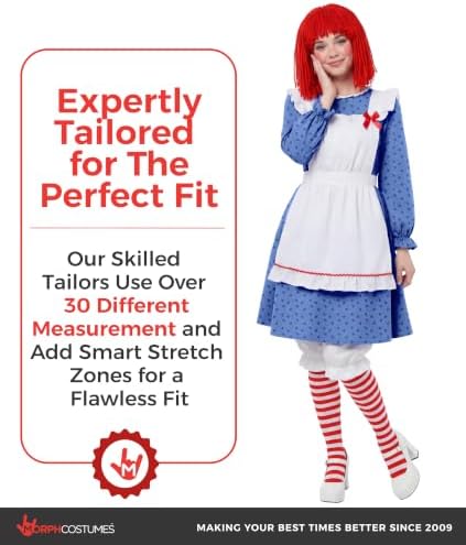 Morph Vintage Doll Costume Women, Halloween Costumes for Women