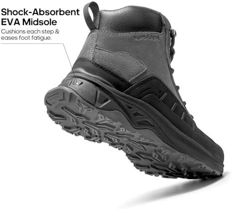 NORTIV 8 Women's Waterproof Hiking Boots Outdoor Trekking Camping Trail Hiking Boots