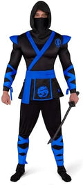 Spooktacular Creations Men Ninja Costume, Halloween Costume Adult Ninja for Halloween Cosplay Party
