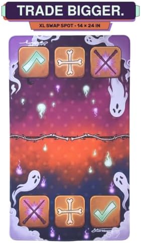 Stormberry SWAP SPOT XL Squishy Trading Mat 14x24, Haunted Hollow