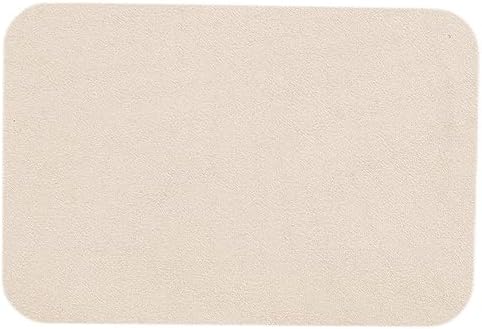 TYUU Bathroom Mat Quick Dry, Bathroom Rugs Non Slip Washable Thin Absorbent Bath Mat Fits Under Door Bathroom Floor Mat Perfect for Bath, Shower, or Sink 16"x24" Beige