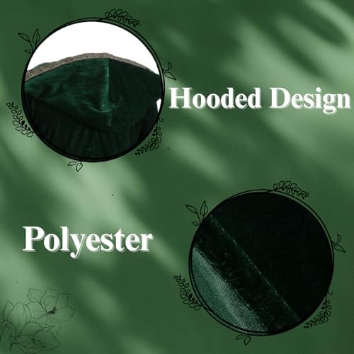 Colorful House Women Hooded Medieval Renaissance Dress Halloween for Adult