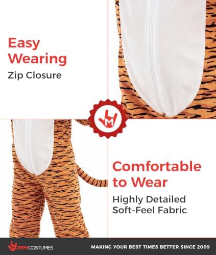 fun shack Tiger Costume Kids, Halloween Costumes for Kids