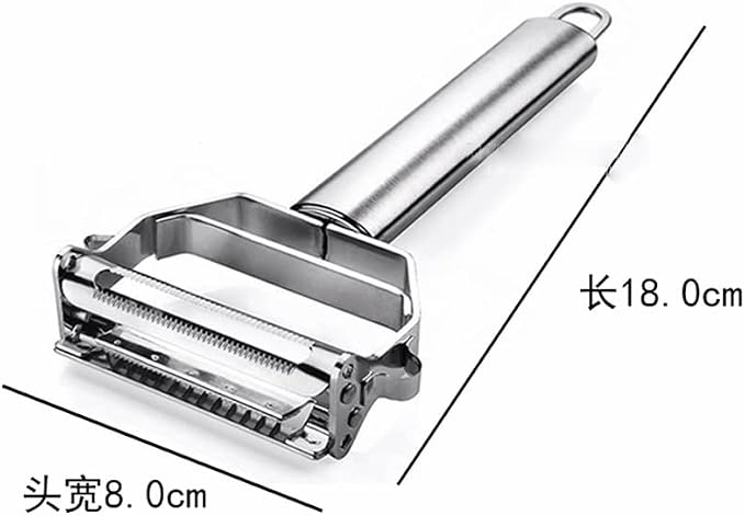 Vegetable Peeler Stainless Steel Kitchen Potato Peeler Metal Carrot Grater Slicer Shredder Fruit Peeler Kitchen Tools