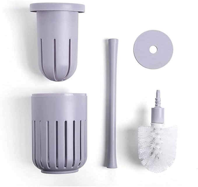 Toilet Cleaner Brush Toilet Bowl Cleaner Brush, Toilet Brush with Long Handle, Hidden Toilet Brush with Durable Scrubbing Bristles for Bathroom Brush for Bathroom