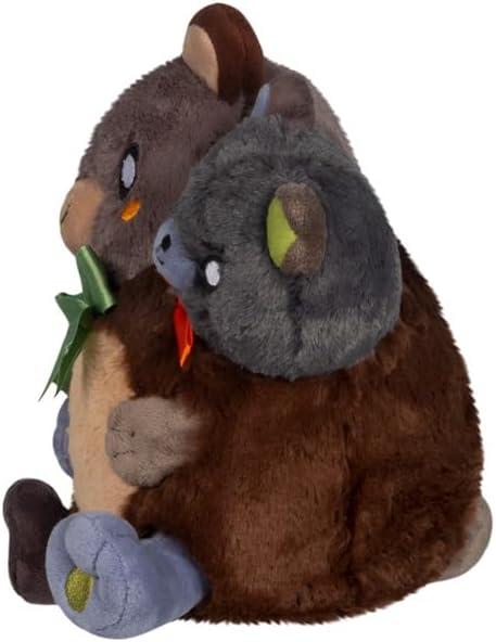 Squishable - Mini Two - Headed Bear - Spooky Collection - 9 in - Soft Toy Collectible Stuffed Animal