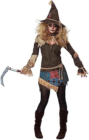 Creepy Scarecrow Womens Costume