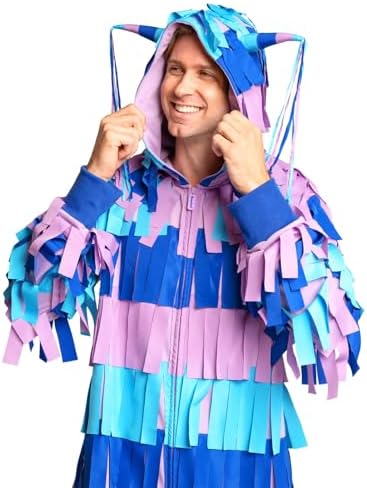 Tipsy Elves Men's Pinata Jumpsuit Halloween Costume for Adults