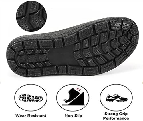 Eagsouni Snow Boots for Women Winter Waterproof Warm Zip Ankle Boots
