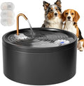 DOOOB Ceramic Dog Water Fountain, 4L/135oz Ceramic Cat Water Fountain