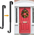 Wreath Hanger,Christmas Decorations Adjustable Wreath Hanger for Front Door