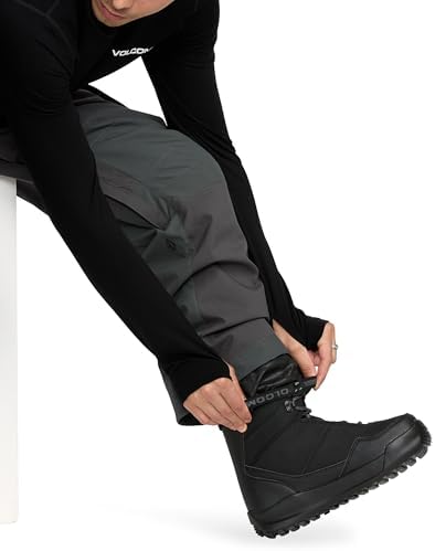 Volcom Men's Nwrk Baggy Snowboard Pant – 10k Waterproof Breathable 2-layer