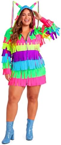 Tipsy Elves Women's Halloween Costume - Hooded Long Sleeve Dress