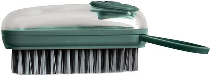 Washing Pot Soft Brush Kitchen Household Dishwashing Brush Laundry Brush Automatic Liquid-Filling Shoe Brush(D)