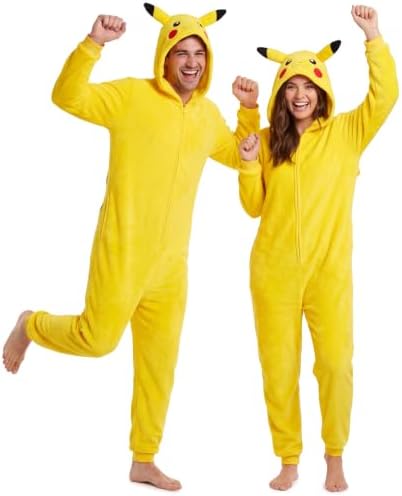 Get Trend Pokemon Anime | One-Piece Pajamas for Men Teens, S-2XL