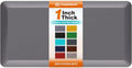 1-Inch Thick Anti-Fatigue Mat for Kitchen and Standing Desk, 20"x39", Grey