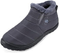HARENCE Snow Boots for Women Winter Boot with Comfortable Warm Fur Lined Ankle Booties Outdoor Slip On Waterproof Short Boots