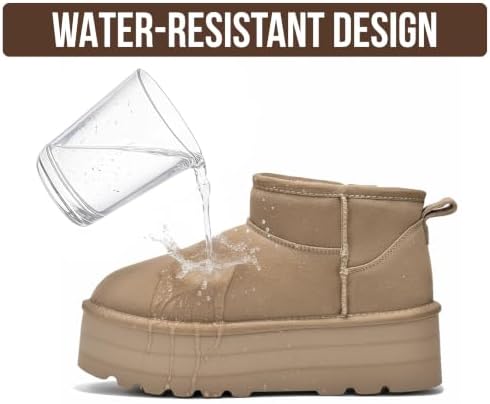Project Cloud 100% Genuine Leather Ankle Boots for Women Platform Boots