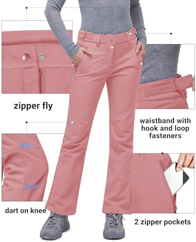 33,000ft Women's Snow Pants Ski Insulated Snowboard Winter Waterproof Warm