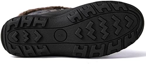 GLOBALWIN Women's Snow Boots Waterproof Mid-Calf Winter Boots with Thermal Fleece Lining, Insulated Cold Weather Protection, and Non-Slip Sole for Snowy Commutes
