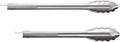 Rada Cutlery 2-Piece 9" and 12" Heavy-Duty Tongs Set (B313 + B314) | Scalloped Edges, Stainless Steel