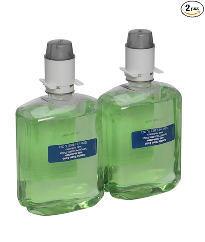 ENMOTION® GEN2 Moisturizing Foam Soap Dispenser Refills by GP PRO (GEORGIA-PACIFIC), Tranquil Aloe®, 2 Bottles per Case # 42715