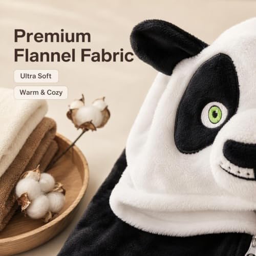 Snug Fit Unisex Adult Onesie Pajamas, Flannel Cosplay Animal One Piece Halloween Costume Sleepwear Homewear