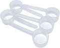 8 Teaspoon (39 mL | 1.32 Oz.) Long Handle Plastic Measuring Scoop for Coffee, Protein Powder, Pet Food, Spices, Grains, Dry Goods – Food-Grade BPA-Free (Pack of 5)