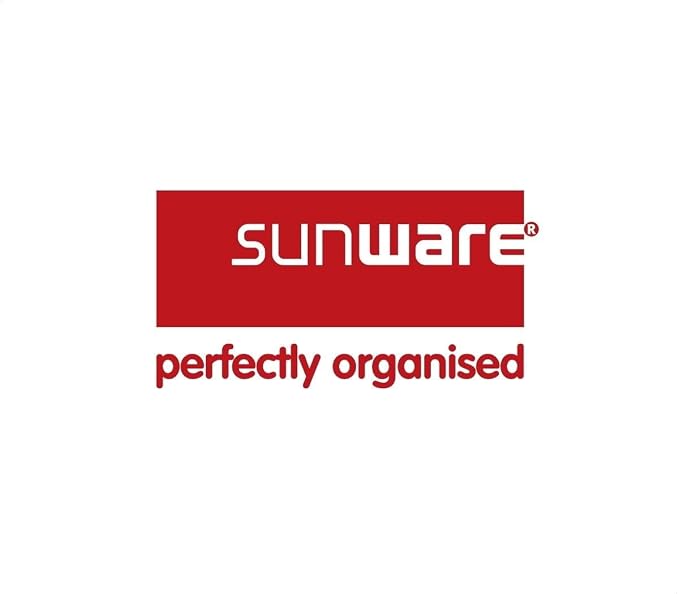 Sunware Q-Line Shoe Polish Box with Insert, Metallic Black, One Size
