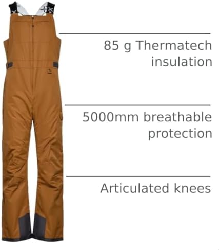 Arctix Men's Avalanche Athletic Fit Insulated Bib Overalls