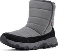 EQW Men's Insulated Snow Boots, -25°F Cold Rated Hook Loop Easy On