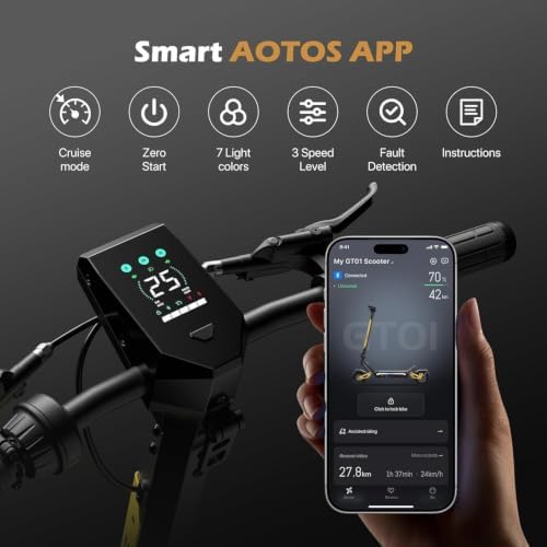 AOTOS GT01 PRO Electric Snow Scooter 14MPH,All Terrain Scooter,Snowmobile