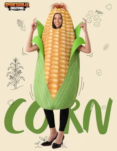 Spooktacular Creations Halloween Unisex Fruit Vegetable Costume Adult, Fun Food Costume for Themed Parties