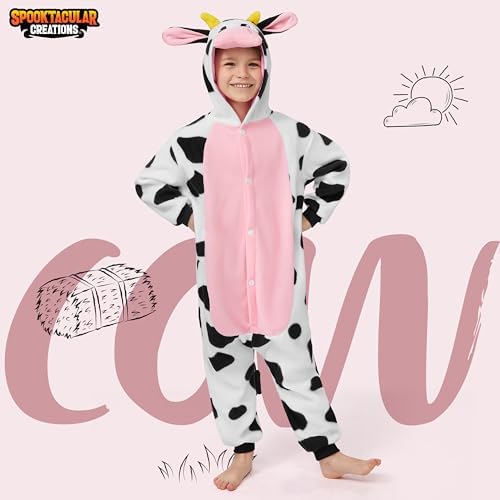 Spooktacular Creations Halloween Animal Costume Kids, Animal Jumpsuit for Toddler Halloween Dress Up Costume Party