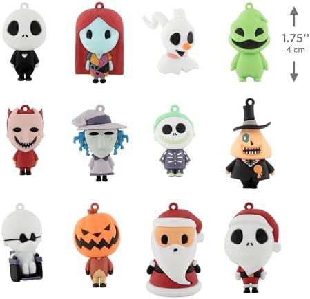 Hallmark Nightmare Before Christmas Countdown Calendar & 12 Mini Ornaments