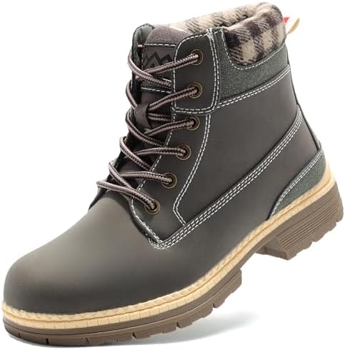 COTTIMO Women's Waterproof Hiking Snow Winter Boots