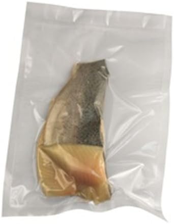 Keep Fresh 8x12 Vacuum Sealer Bags, Quart Size, 3.5 mil Embossed, Food Storage, Sous Vide Cooking, Frozen Food, Saver Bags for Vacuum Sealers, 100 Count