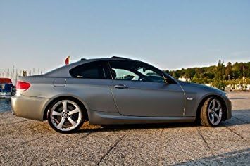 Matte Gun Metal Grey Vinyl Wrap Roll with Air Release Technology (3ft x 5ft)