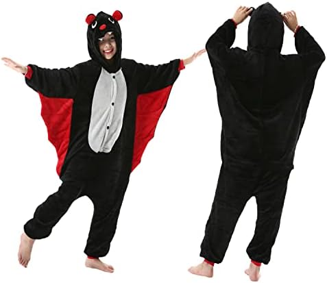 SimZoo Kids Animal Onesie Pajamas Halloween Costumes Cosplay 4-13Y