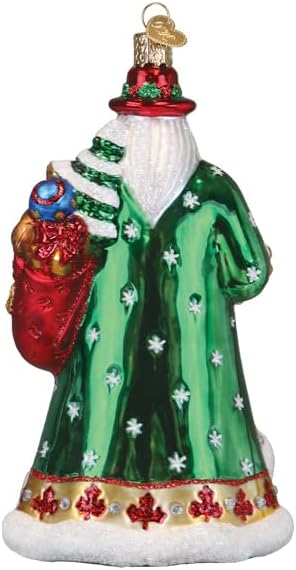 Old World Christmas Canadian Santa Tree Ornament