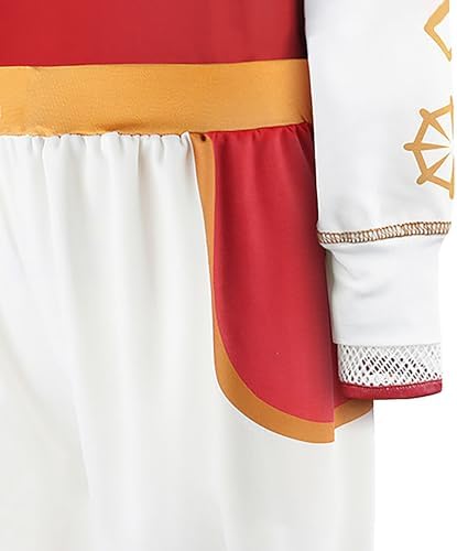3-13Years Girls Costume Kid Halloween Cosplay Outfits Cheerleader Mesh Top Pant Hooded Coat 3PCS Uniform