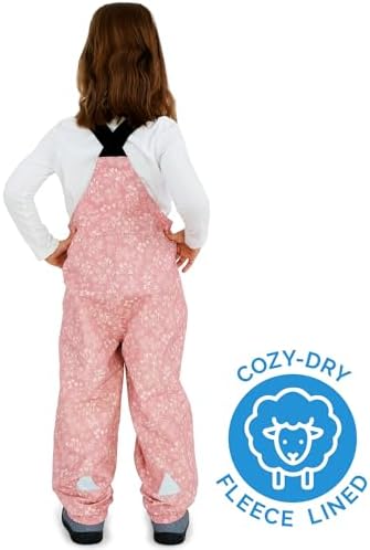 Jan & Jul Cozy-Dry Snow Bib Pants for Toddlers & Kids