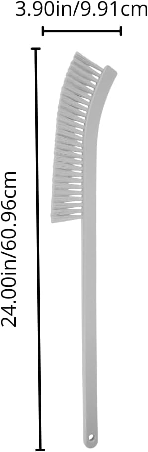 SPARTA Plastic Narrow Radiator Brush for Dusting Between Radiators, Vents, And Ducts, 24 Inches, White