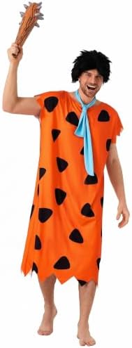 Halloween Cavewoman & Caveman Costume Set with Wig and Accessories