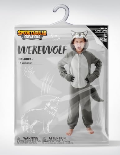 Spooktacular Creations Halloween Animal Costume Kids, Animal Jumpsuit for Toddler Halloween Dress Up Costume Party